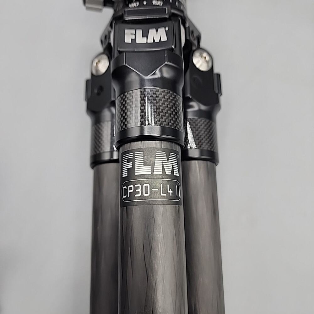 FLM CP30-L4 II Carbon Fiber Tripod & FLM CB-38FT 11 Ball Head, 6' Full, 4 Pound